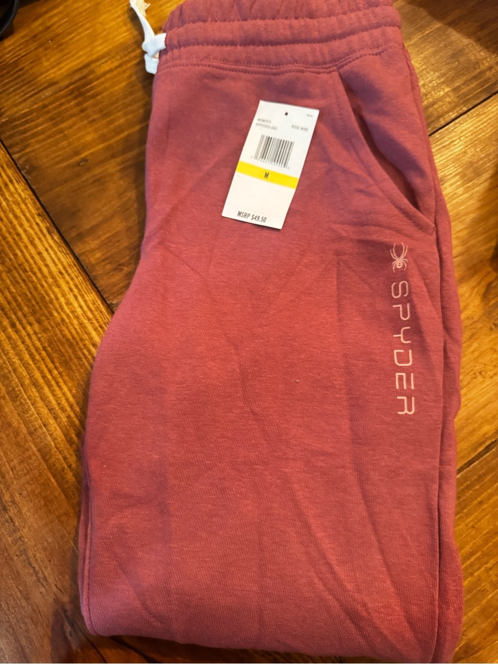 Spyder women’s medium sweat pants nwt